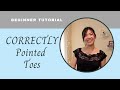 How To Point Your Toes And Not Curl Ballet Technique