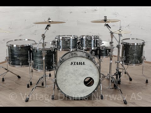 Tama STAR Walnut 10,12,14,16,18,24 + SD - Satin Charcoal Japanese Sen image 25