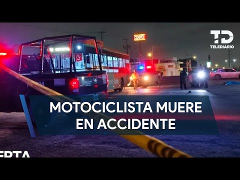 Motociclista muere tras accidente en la Carretera San Roque en Juárez, NL