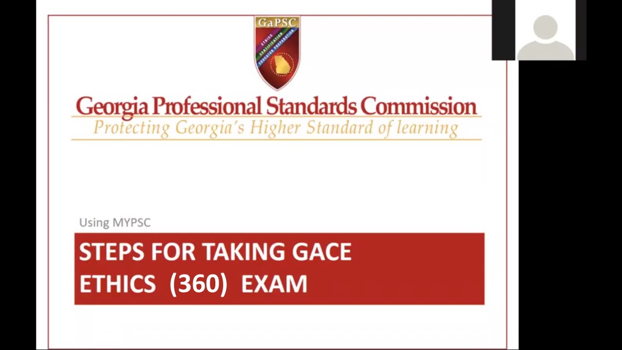 How to Register for GaPSC GACE Ethics Exam