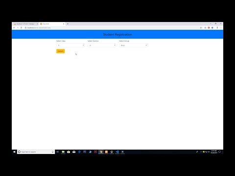 Load Records from drop down using Ajax JQuery and PHP