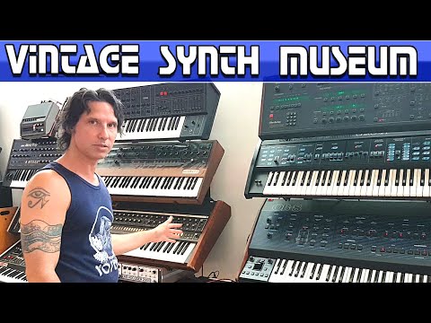 VINTAGE SYNTHESIZER MUSEUM - Synth Studio Tour