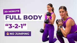 30-Minute Full Body Dumbbell Strength Workout | Legs, Arms & Abs