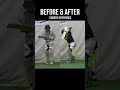 BEFORE AND AFTER CRICKET COACHING #shorts