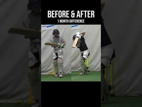 BEFORE AND AFTER CRICKET COACHING 