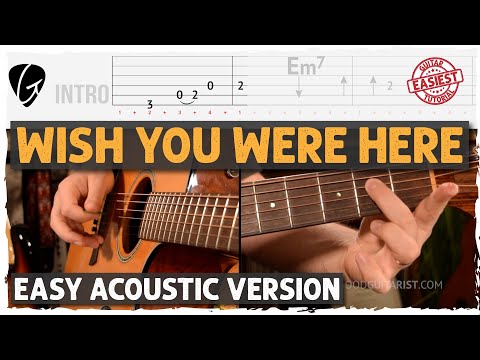 "Wish You Were Here" Guitar Tutorial [Riff & Chords] ESSENTIAL Guitar Classics