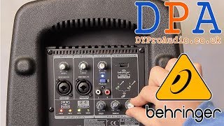 Video thumbnail for Behringer EuroPort MPA40BT Portable Battery Powered Bluetooth Speaker Review by DY Pro Audio