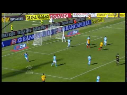 Serie A 2011/12 - Lecce Napoli 0-2 HighLights - 25.04.12