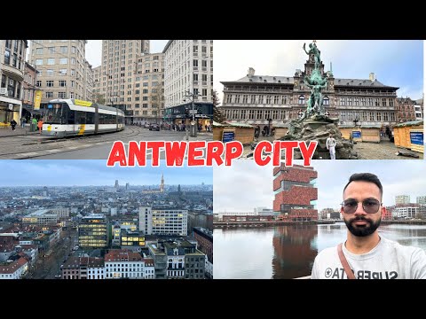 ANTWERP WALKING TOUR | GROTE MARKT ANTWERPEN | EXPLORING ANTWERP CITY BELGIUM