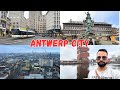 ANTWERP WALKING TOUR | GROTE MARKT ANTWERPEN | EXPLORING ANTWERP CITY BELGIUM