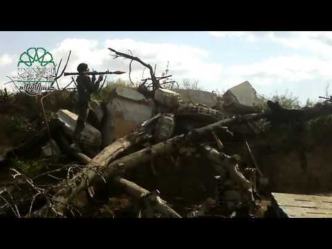 استهداف جيش الإسلام بقذيفة آر بي جي أحد مواقع قوات النظام والميليشات العراقية في بلدة المليحة في ريف دمشق