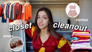 CLEANING OUT MY CLOSET *extreme*