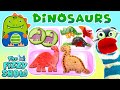 Fizzy Helps Pack a Dinosaur Themed Lunch Box | Fun Videos For Kids