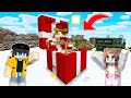 Best Giant GIFT Box for Christmas in MINECRAFT! Omocity