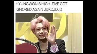 King of memes Monsta X hyungwon so Cute and funny