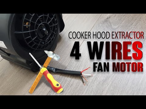 🛠 DIY How to connect kitchen COOKER HOOD FAN electric motor to switches k42rp2213