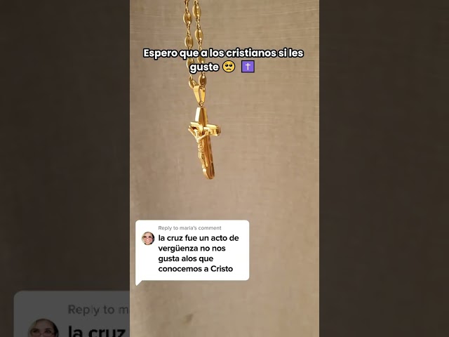 Vídeo relacionado con SERASAR Cadena De Oro Hombres Cruz - 60cm Cristiana Crucifijo Navidad Regalo Boda Collar