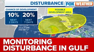 National Hurricane Center Monitoring Tropical Disturbance In The Gulf