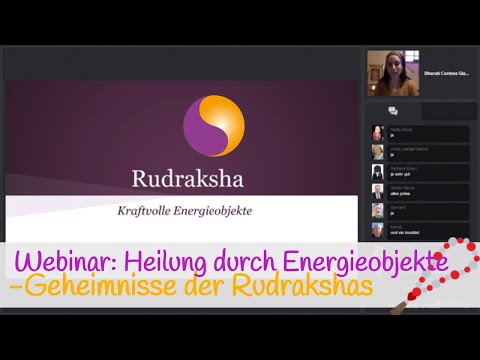 Webinar: Heilung durch Energieobjekte-Geheimnisse der Rudrakshas