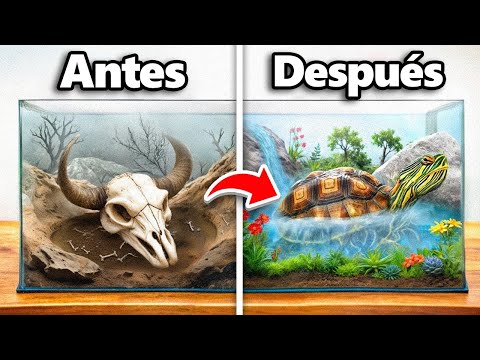 Transformé el Hogar Abandonado de una Tortuga