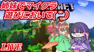 【MINECRAFT】姉妹でクラフト