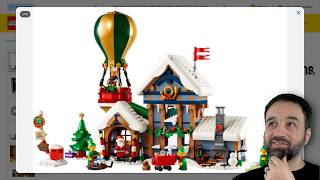 LEGO Icons Santa's Post Office 10339 reveal & my thoughts! Winter Village series 2024 entry