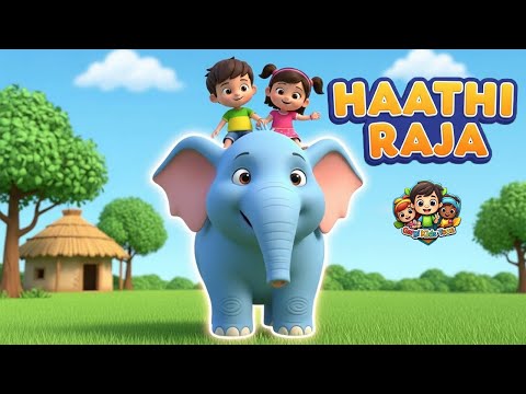 Haathi Raja | हाथी राजा | Hindi Nursery Rhymes | Kids Cartoon Song | Gargi Kids Toon