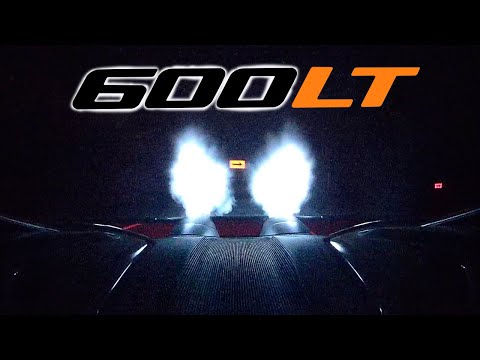 McLaren 600LT Shoots HUGE Flames At Night
