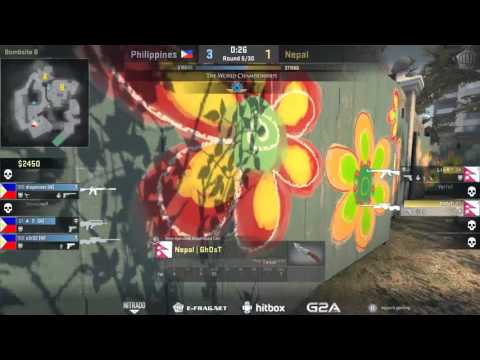 The World Championships 2015 Asian Qualifier | Nepal vs. Philippines | (Map: Overpass)