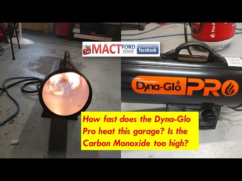 Dyna Glo Pro Propane Construction Heater RMC FA60 DGP DGP 01 review and use