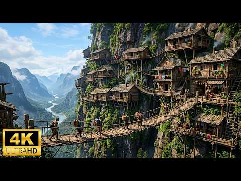 Lugares que não deveriam existir | 25 cidades que desafiam o abismo | Documentário em 4K