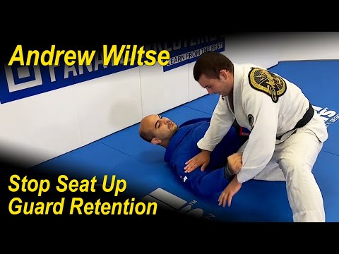 How To Stop BJJ Seat Up Guard Retention by Andrew Wiltse