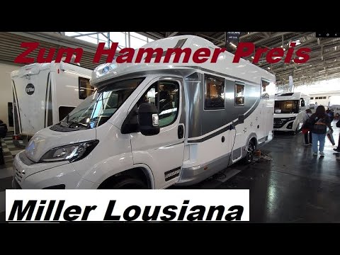 Hammer Preis! Full GFK teilintegriertes Wohnmobil! MILLER Van Camper Reisemobil! Modell Lousiana