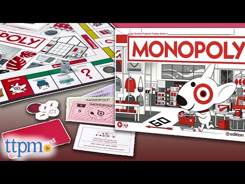 TTPM Toy Reviews: NEW Monopoly: Target Edition Board Game from Hasbro