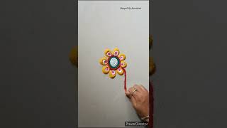 Raksha bandhan Special Rangoli | Raksha bandhan rangoli easy | रक्षाबंधन रांगोळी | #shorts
