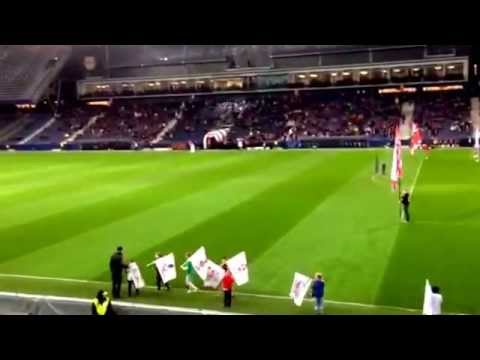 Red Bull Salzburg Arena: Fahnenträger Paul, Marco & Julian - U10 ASV Haidershofen