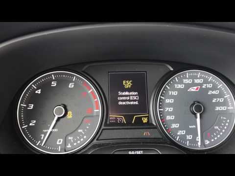 Cupra 300 4DRIVE epic launch control start (all wheels spinning)