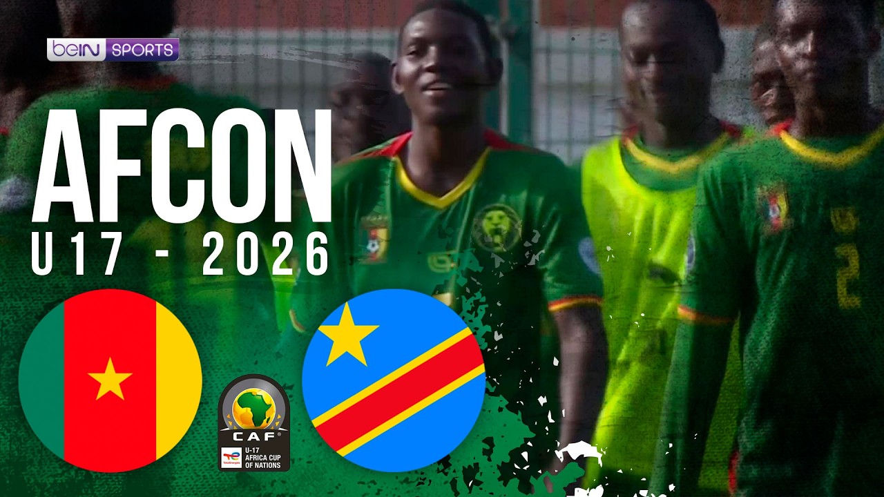 Cameroon vs DR Congo | HIGHLIGHTS AFCON U17 2026 | 05/19/2026 | beIN SPORTS USA
