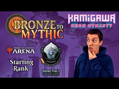 🥈 MTG Arena: Bronze To Mythic: Episode 5 - Starting Rank: Silver 1 (Kamigawa: Neon Dynasty Draft)