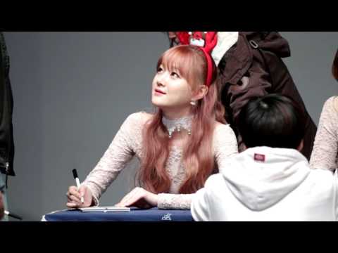 151205 신촌 팬사인회 나인뮤지스 금조 직캠