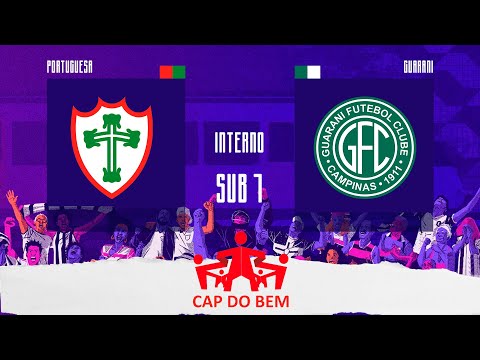 03/06/2023 - Interno 2023 - Sub 7 - Portuguesa 3 x 2 Guarani