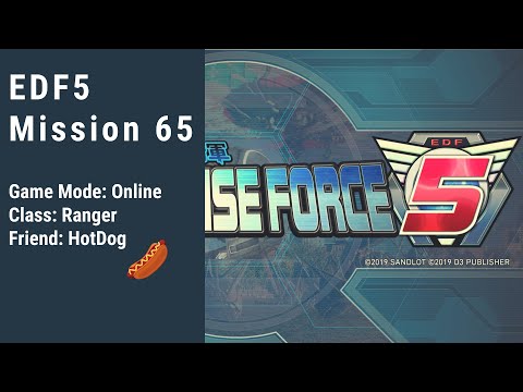 EDF 5 Mission 65 Falling Monster Balls