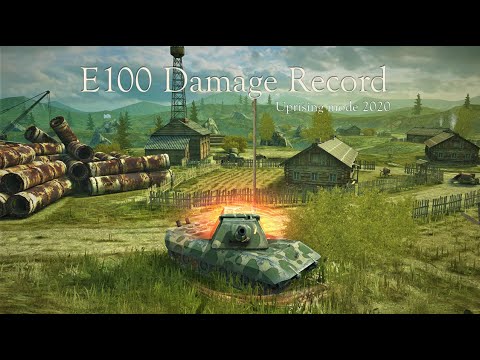 E 100: 22,000 Damage Record
