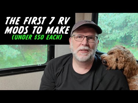 The First 7 RV Mods to Make to Your RV (Under $50 for Each Upgrade or Accessory & Easy to Install)