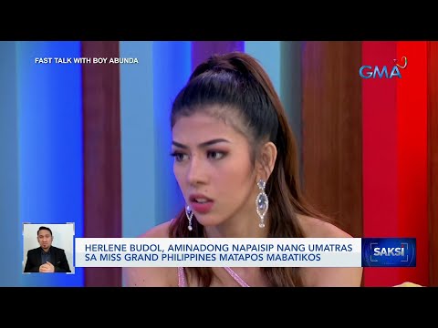 Herlene Budol, aminadong napaisip nang umatras sa Miss Grand Philippines matapos mabatikos Saksi
