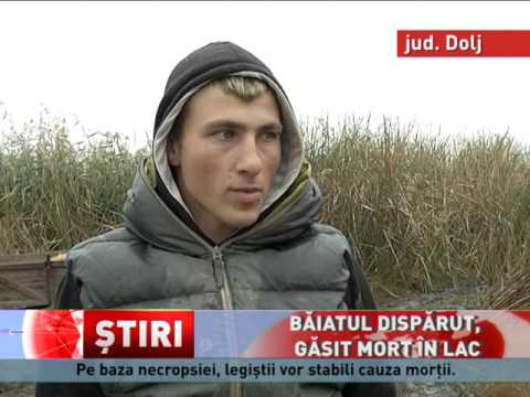 Băiatul dispărut în urmă cu zece zile, găsit mort într-un lac