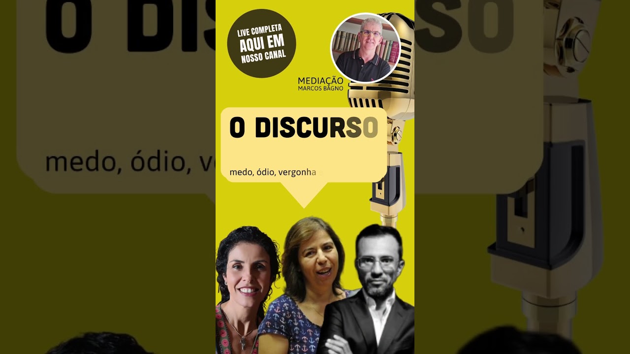 O Discurso e as emoções. Aqui em nosso canal do YouTube.#emoções #analisedodiscurso #discursodeodi