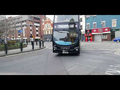 Go North East X47 arriving at Eldon Square Bus Station (21/03/2020)
