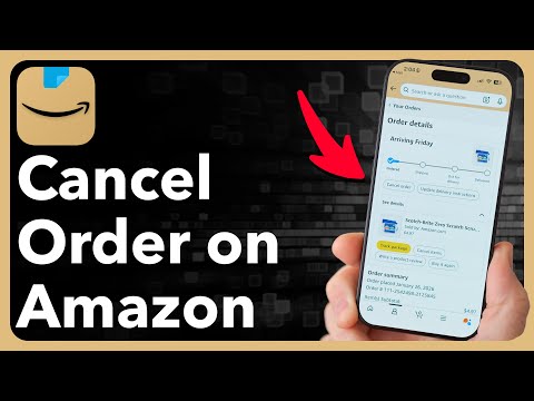 Cancel Amazon Order