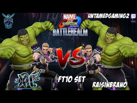 MVCI BattleRealm Exhibition Series - XC VS Raisinbran0 FT10 Set (Hulk/Hawkeye Power Stone Mirrors)